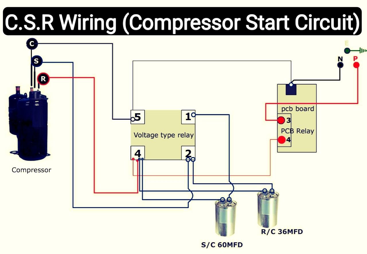 Ac Compressor Ac Relay Wiring Diagram