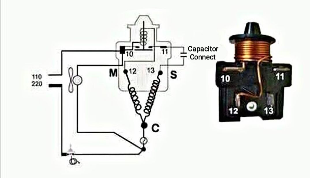 Compressor Start Relay Wiring Diagram