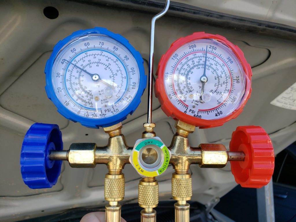 How To Charge Ac System With Gauges AC Manifold Gauge Sets Instructions and How to Use them - Sunbright