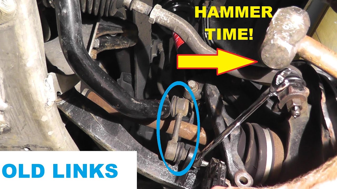 How To Remove Stabilizer Bar Link Acura Sway Bar Links or Stabilizer Links - How To Test and Replace with
