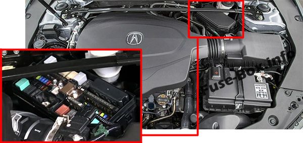 2015 Acura Tlx Blower Motor Relay Location