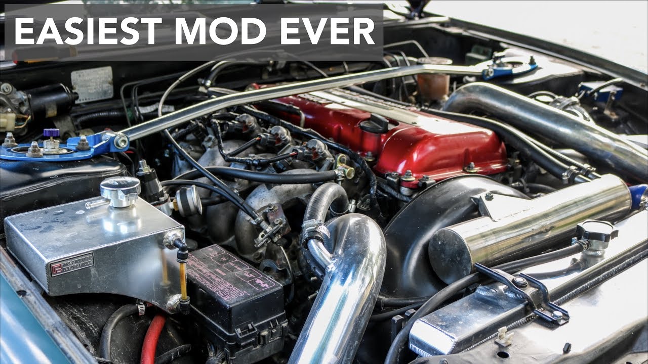 Installation And Chassis Rigidity Effects Of A Front Strut Tower Bar On An S13
