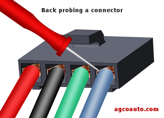 How To Back Probe A Connector AGCO Automotive Repair Service - Baton Rouge, LA - Detailed Auto Topics