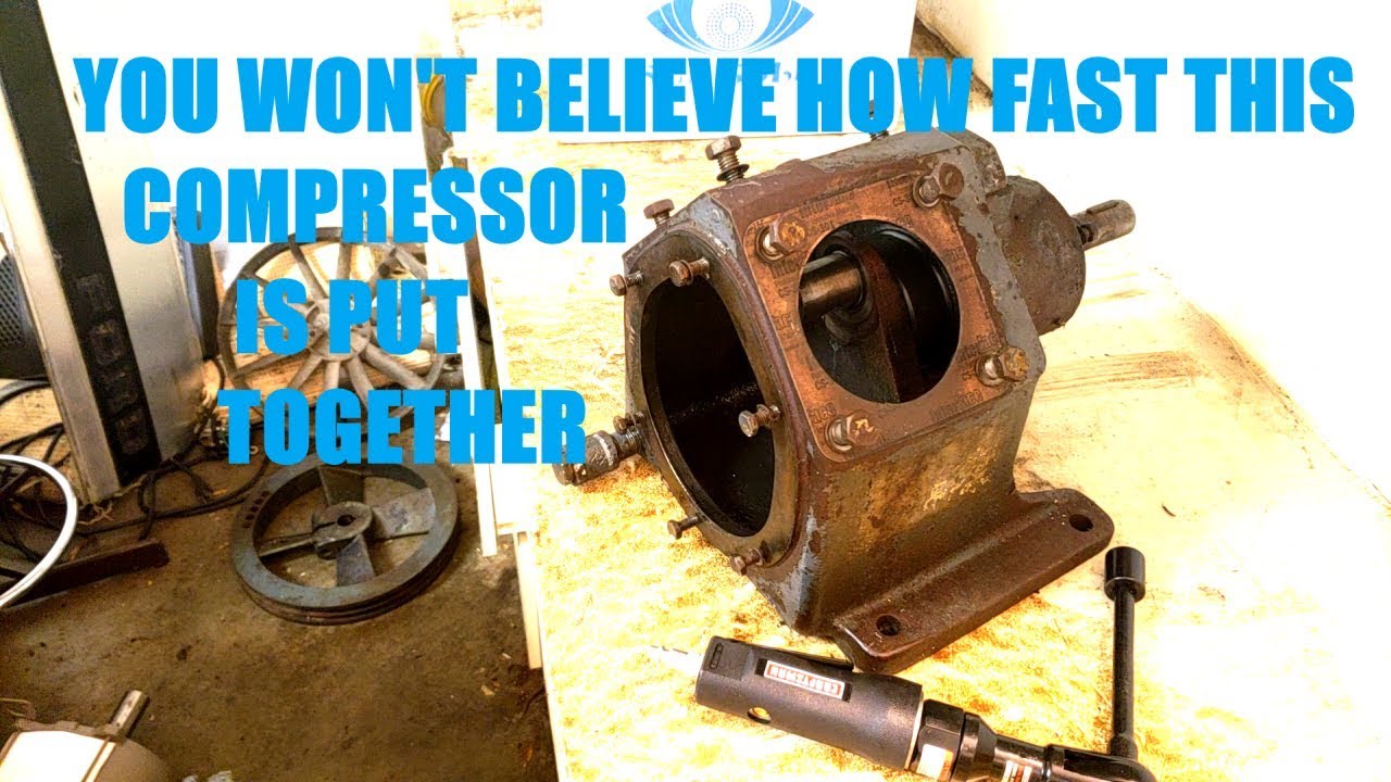 How To Rebuild An Air Conditioning Compressor Air compressor rebuild part 1 - YouTube
