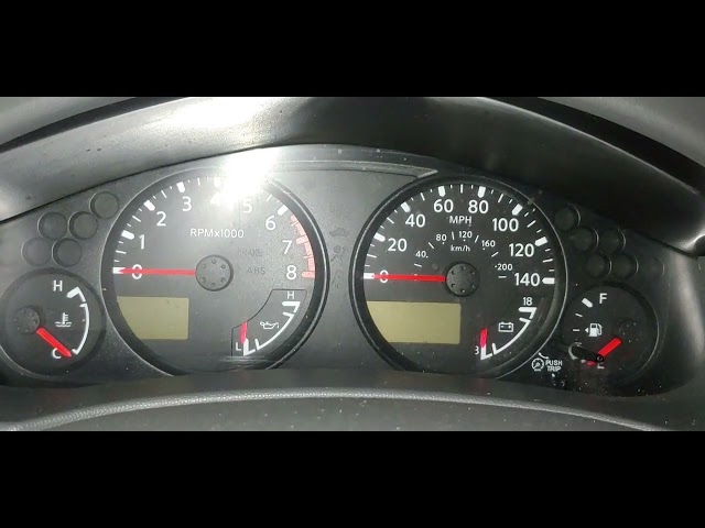 Nissan Xterra Airbag Light Flashing