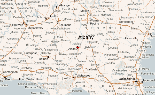 How Far Is Cordele From Albany