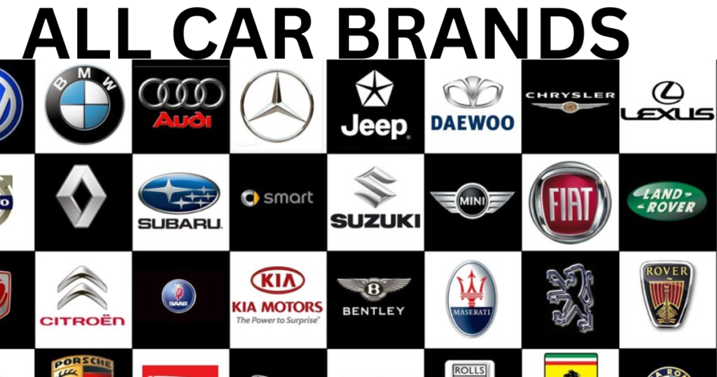 What Are All The Car Brands