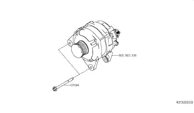 2019 Nissan Altima Alternator Replacement