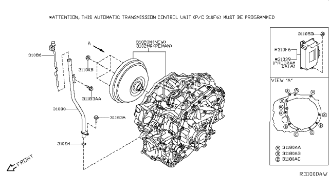 Altima Nissan Cvt Transmission Diagram