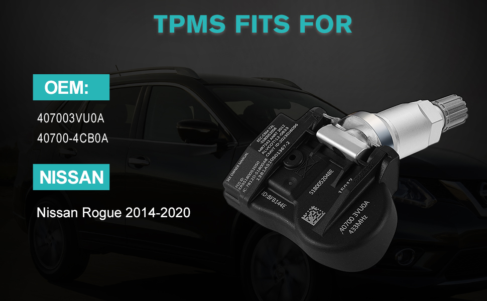 2017 Nissan Rogue Tpms Sensor