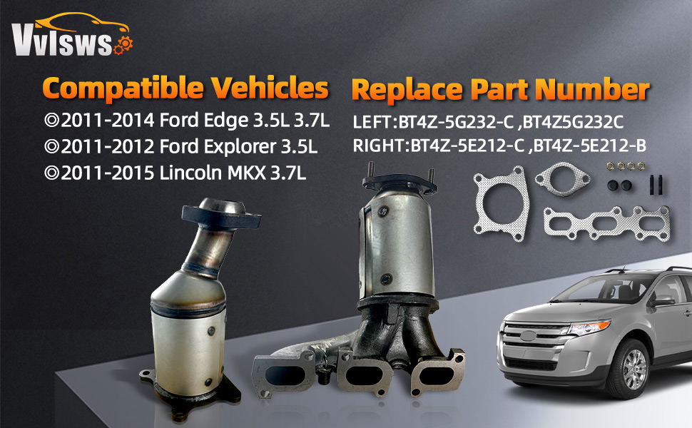 2014 Ford Explorer Xlt Catalytic Converter