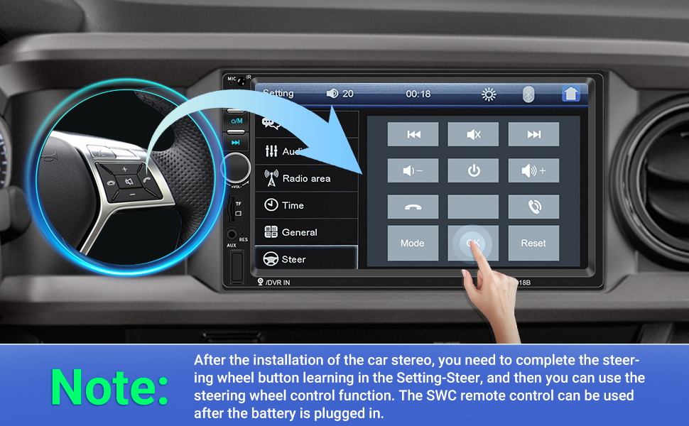 Double Din Radio Touch Screen