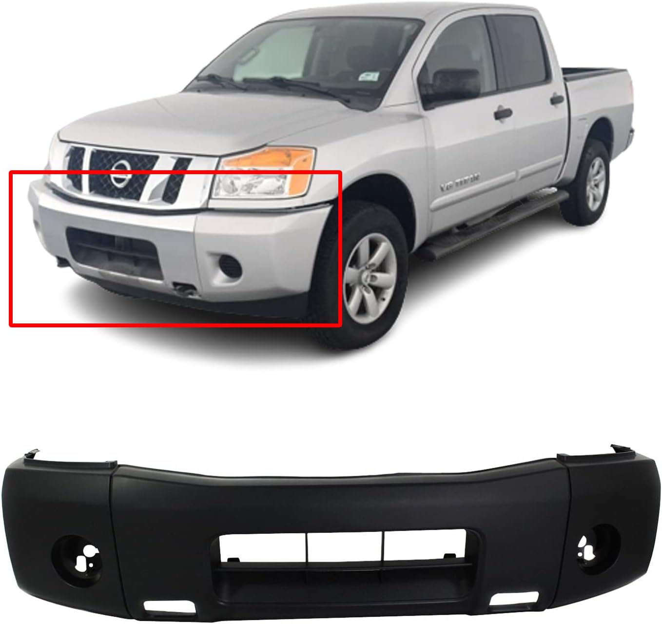 2006 Nissan Titan Front Bumper Replacement