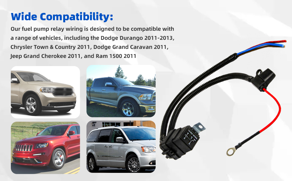 2015 Dodge Durango Fuel Pump Relay Bypass