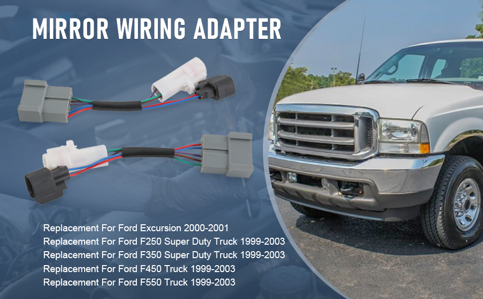 Wiring Harness For Power Mirrors For 2015 F450 Super Duty