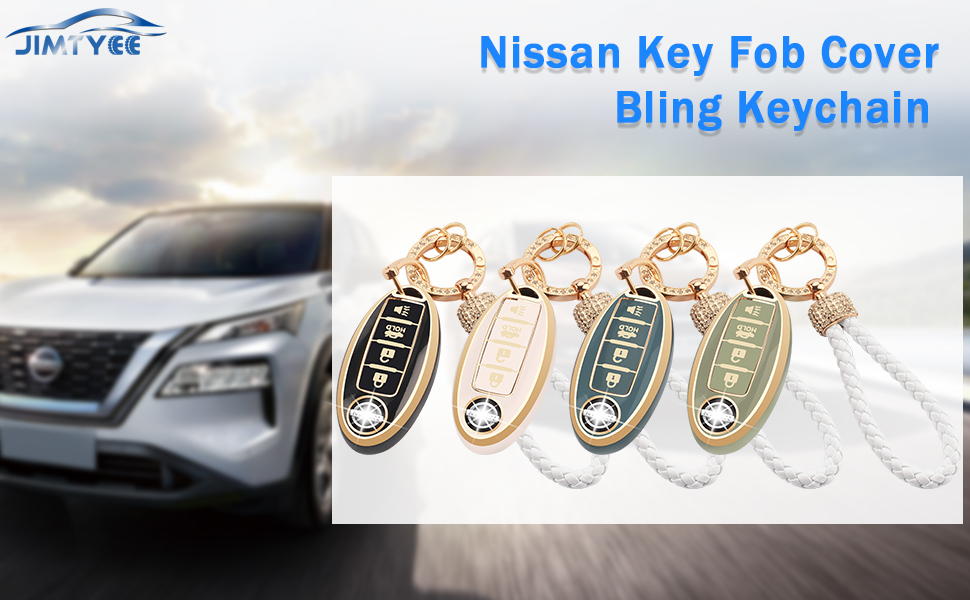Nissan Key Fob Cover 4 Button