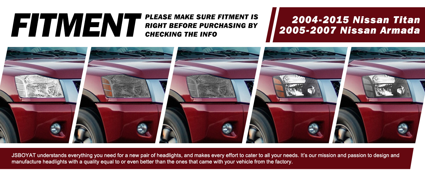 Headlights For 2004 Nissan Titan