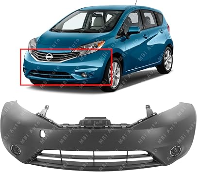 2015 Nissan Versa Note Front Bumper