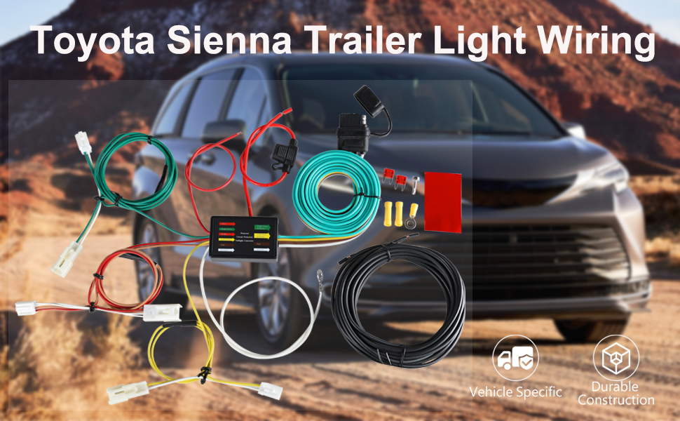 Toyota Sienna Trailer Wiring Harness