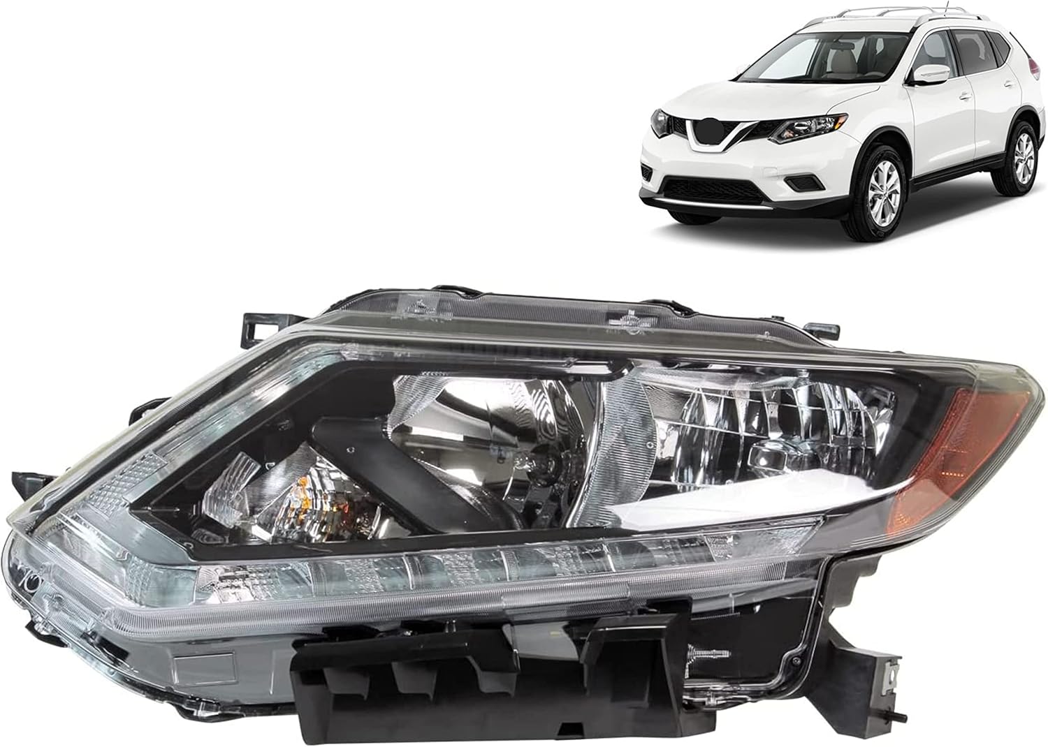 2013 Nissan Rogue Headlight Assembly