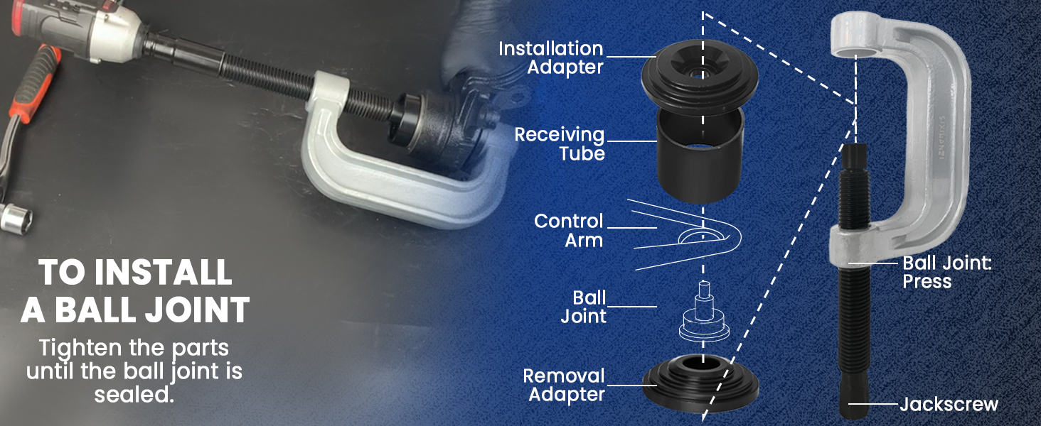 Ball Joint Removal Procedures And Special Tools