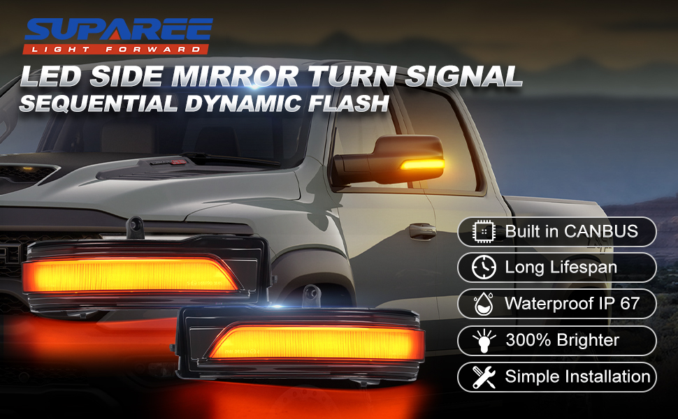 Side Mirror With Turn Signal