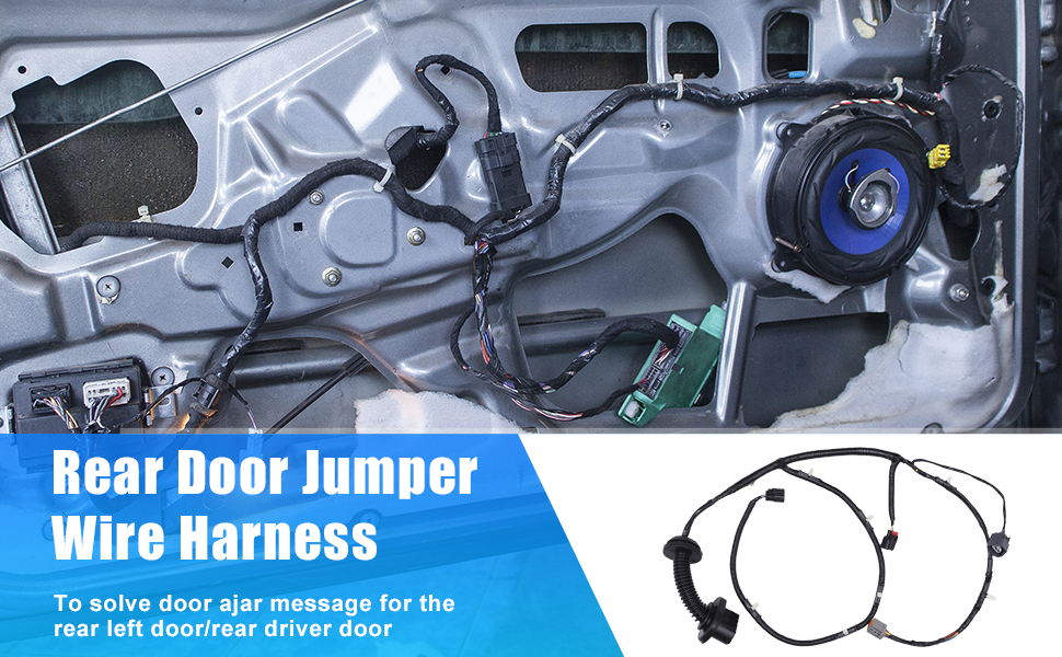 2012 F150 Left Rear Door Wiring Harness