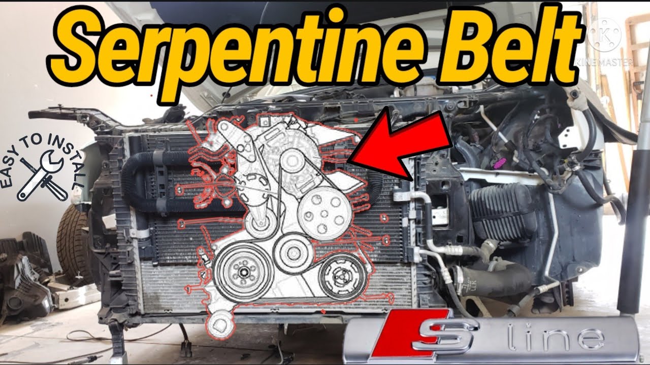 2010 Audi A4 Serpentine Belt Diagram