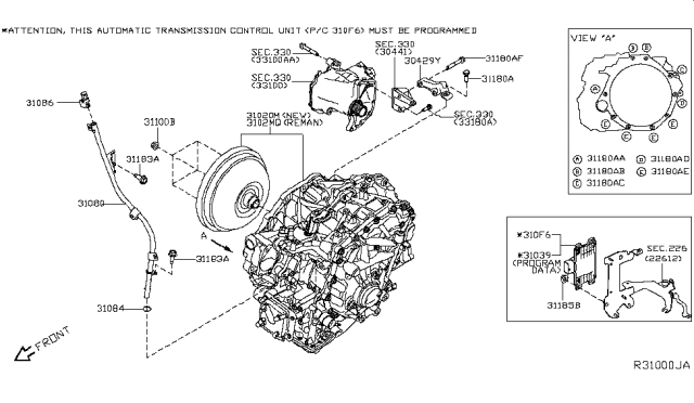 How To Remove Transmission From 2010 Nissan Murano All-wheel Drive Auto Transmission,Transaxle & Fitting - 2018 Nissan Murano
