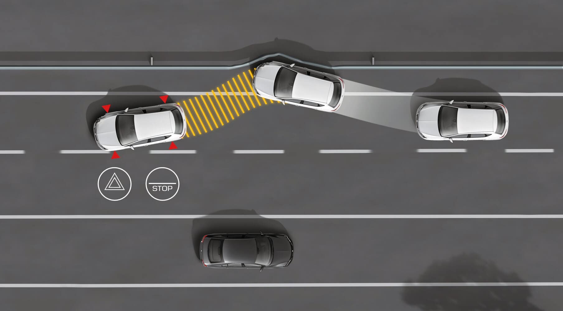 When Your Car Says Prep Unavailable Understanding Automatic Collision Prep Systems Automatic Post-Collision Braking System - Car Terms | SEAT