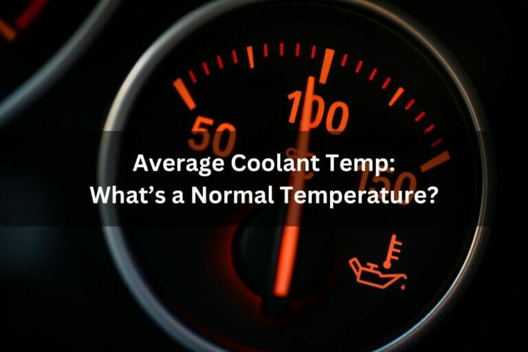 What Is The Coolant Temp Supposed To Be