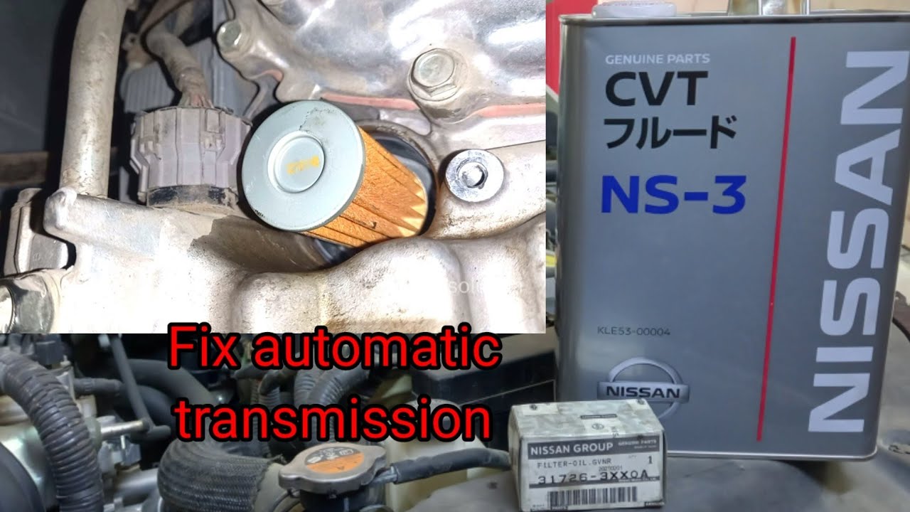 How To Change Cvt Transmission Cooler Filter Nissan Avoid damage automatic transmission | replace nissan sentra