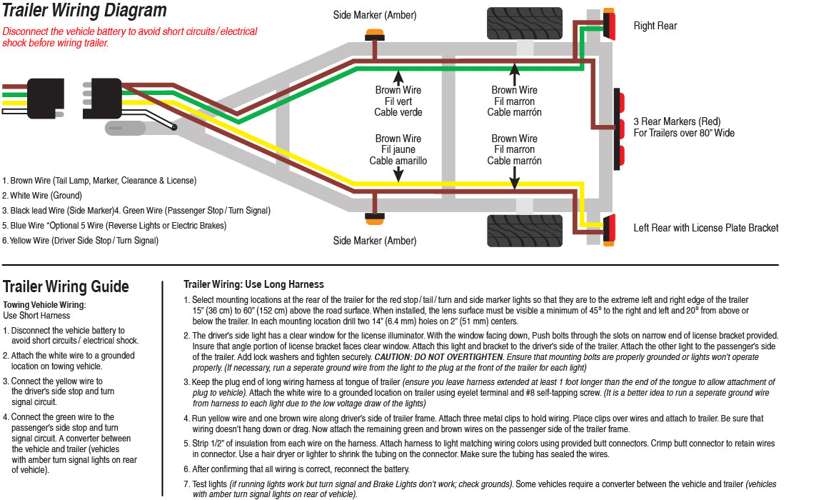 Wiring Diagram For Trailer Lights 4 Way