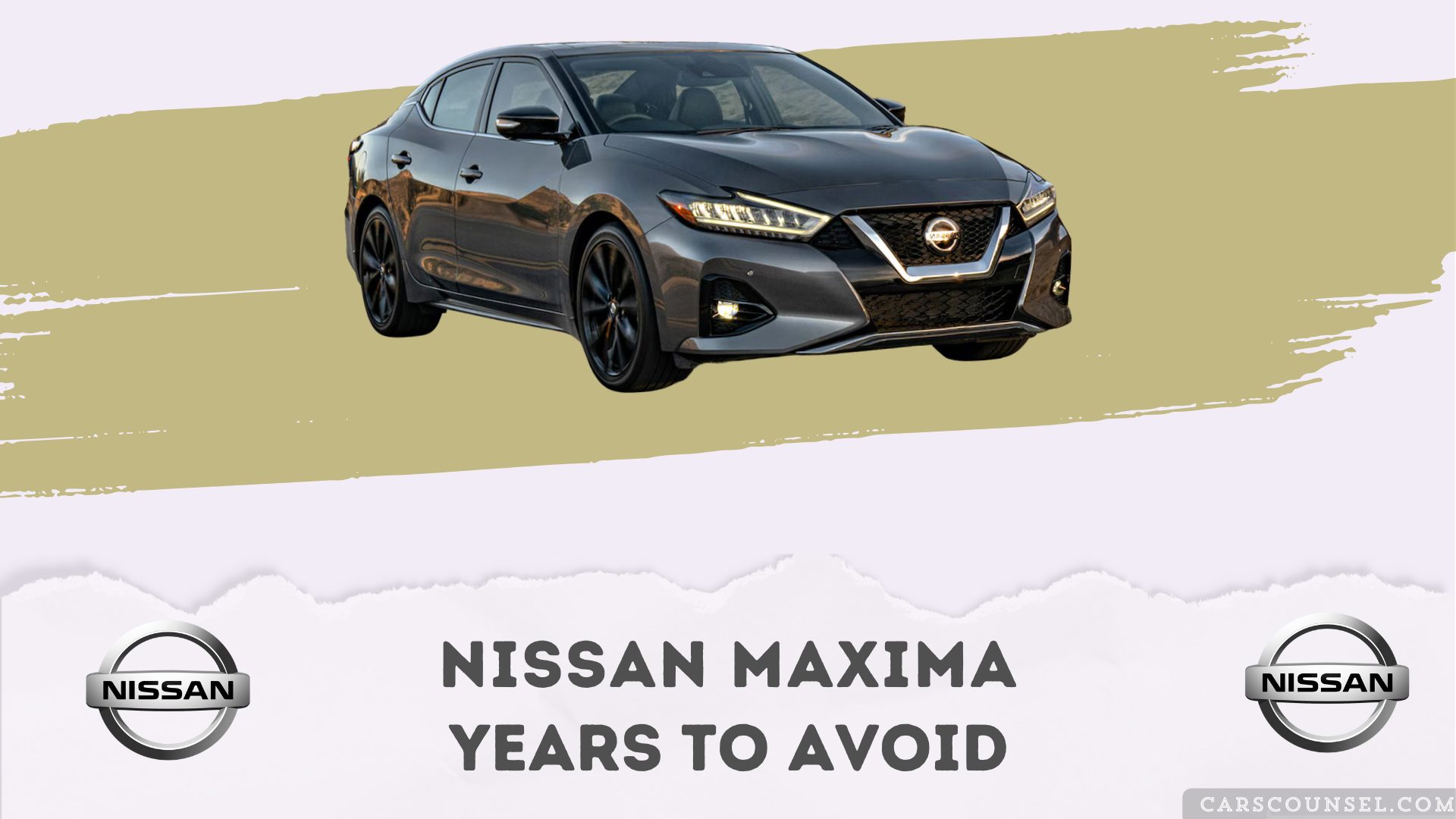 What Year Nissan Maxima To Avoid