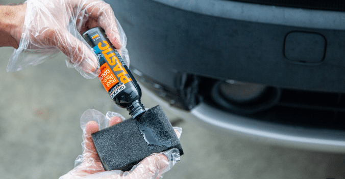 Repair Plastic Bumper Scratch