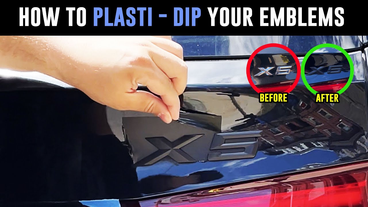 How To Blackout Car Emblems