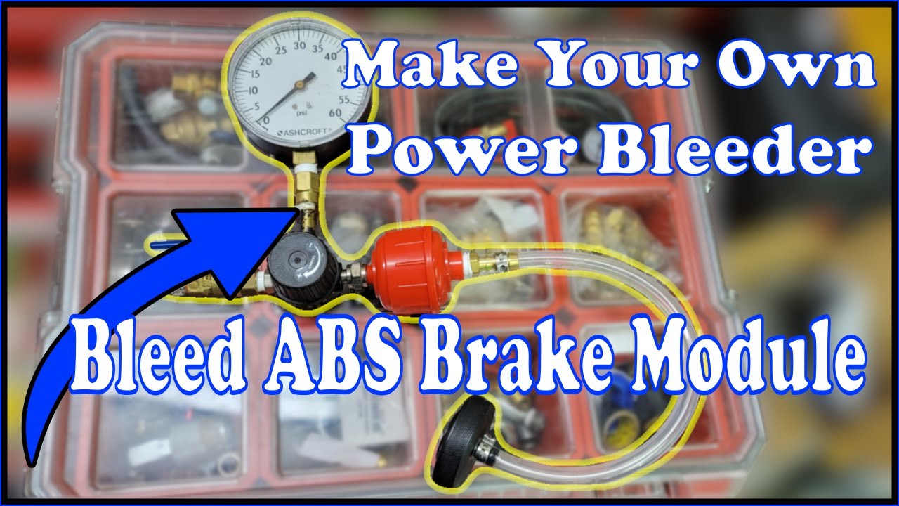 How To Bleed Abs Brake Module