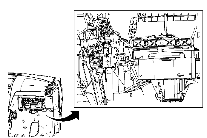 2012 Gmc Acadia Blend Door Actuator Reset