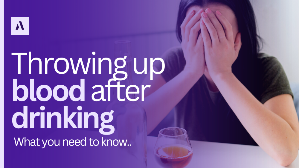 Alcohol And Throwing Up Blood