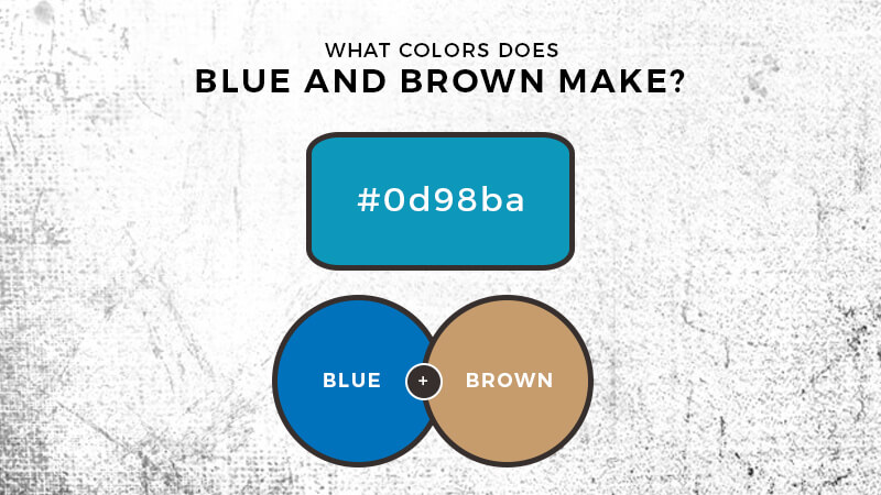 What Color Do Blue And Brown Make