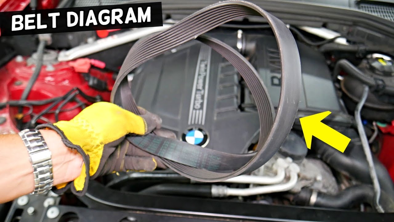2013 Bmw 535i Serpentine Belt Diagram