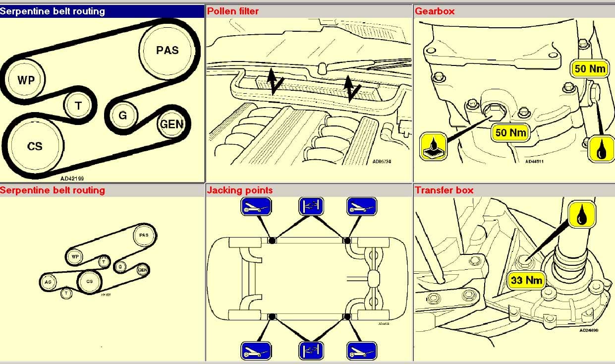 2007 Bmw X5 3.0 Serpentine Belt Diagram