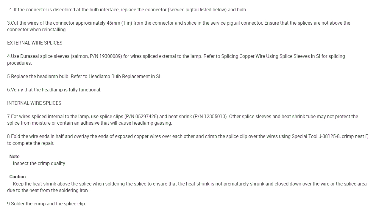 Both Headlights Went Out At The Same Time