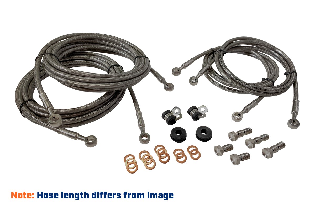 Braided Brake Line Material And Fitting Specifications