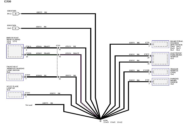 Ford F150 Brake Light Wiring Diagram