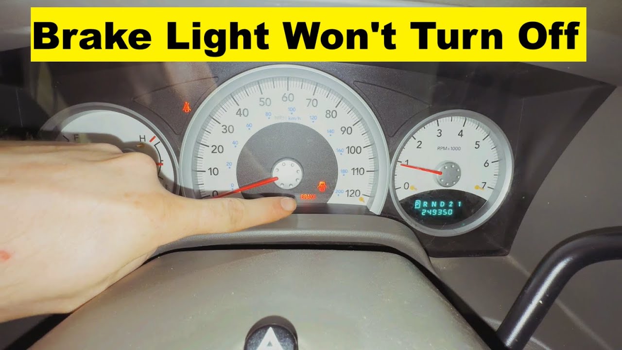 My Brake Lights Wont Turn Off