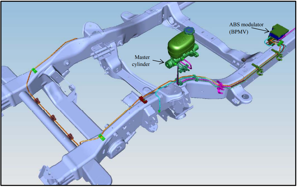 Schematic 2006 Chevy Silverado Brake Line Diagram