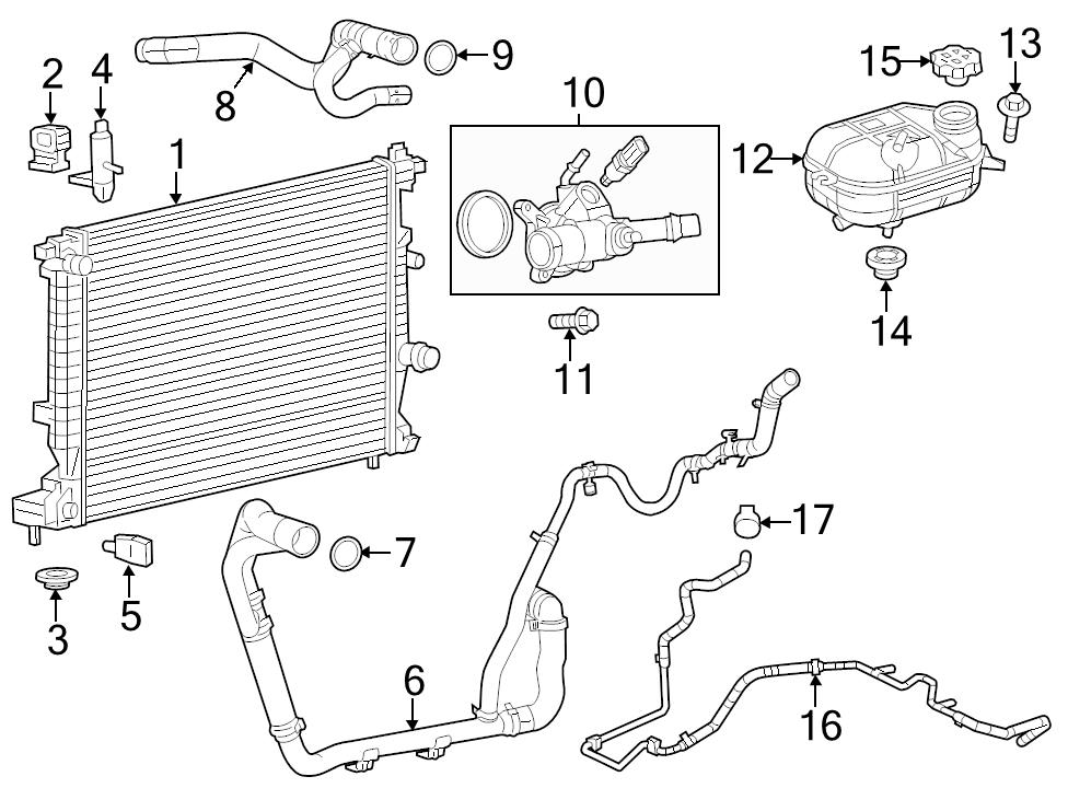 2015 Dodge Dart Coolant Hose Diagram