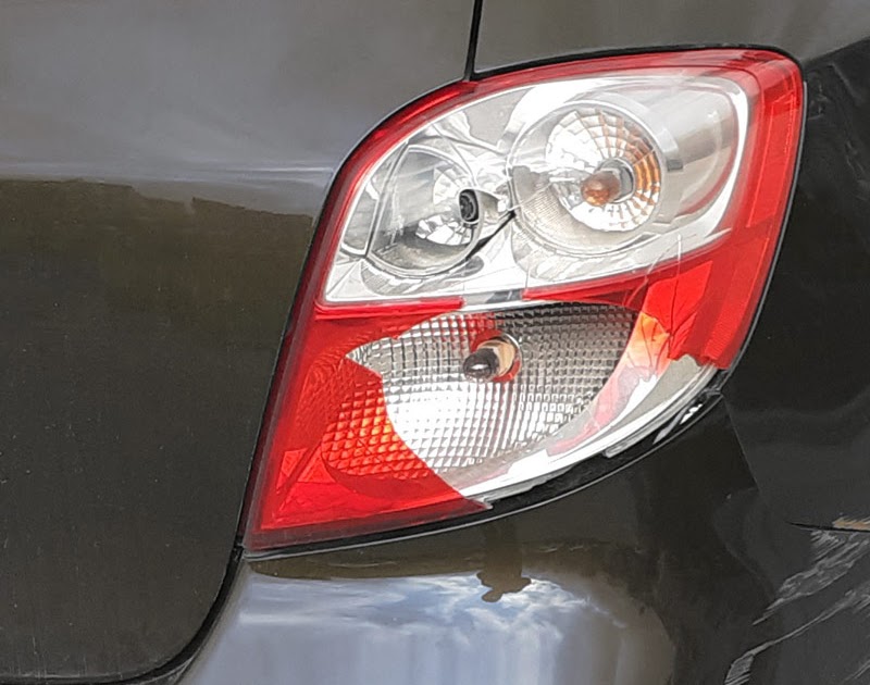 Temporary Fix For Broken Tail Light Cover