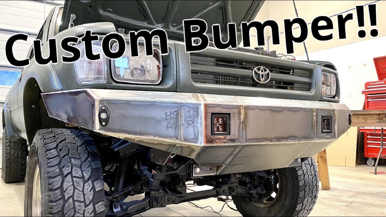 How To Take A Bumper Off A Car Building The Perfect Front Bumper For The Toyota Pickup! - YouTube
